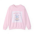 "LOVE YOURSELF FIRST" Black Cat Crewneck | College Girl Gift | Fashion | KayKay Classics