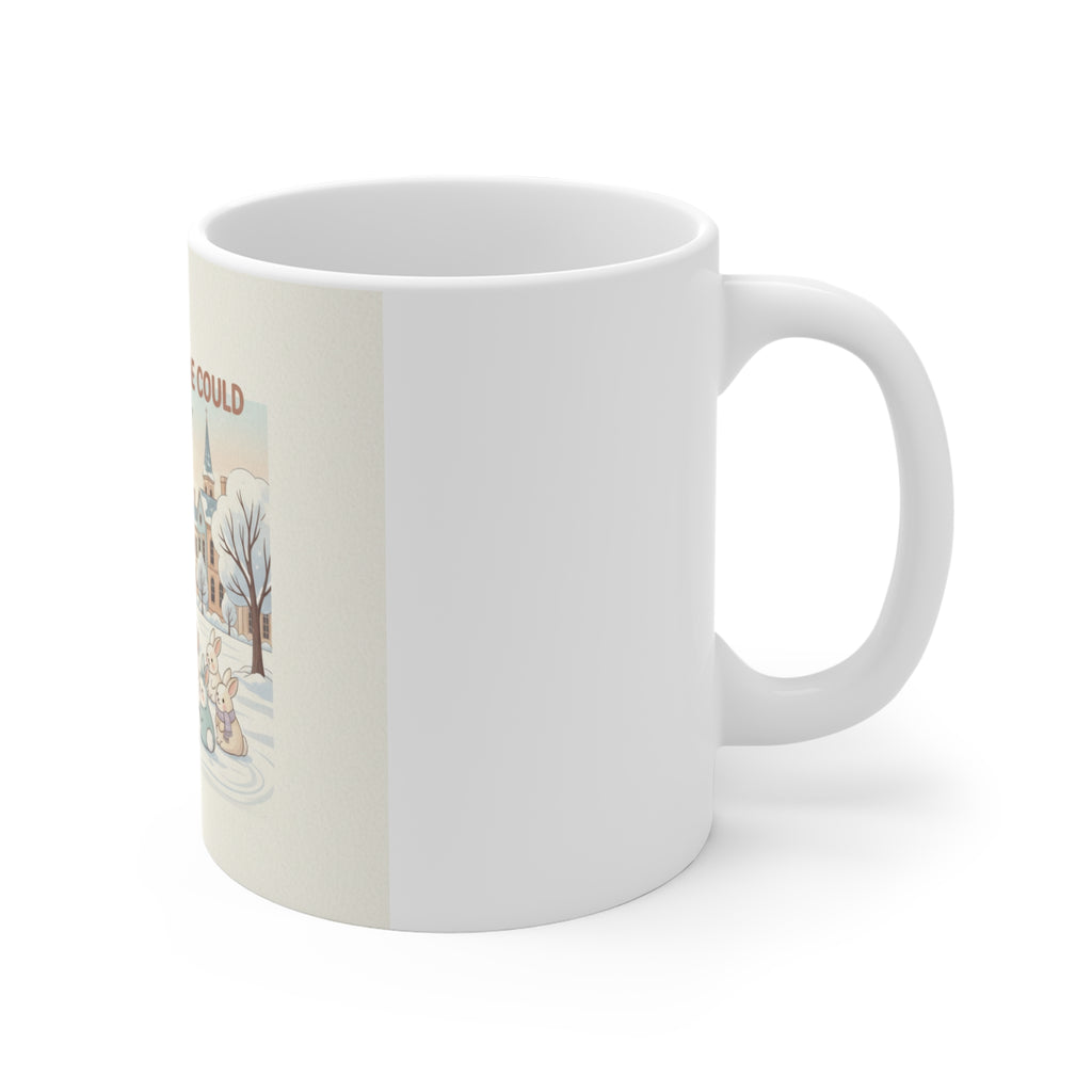 SHE BELIEVED SHE COULD Rabbit Mug 11oz