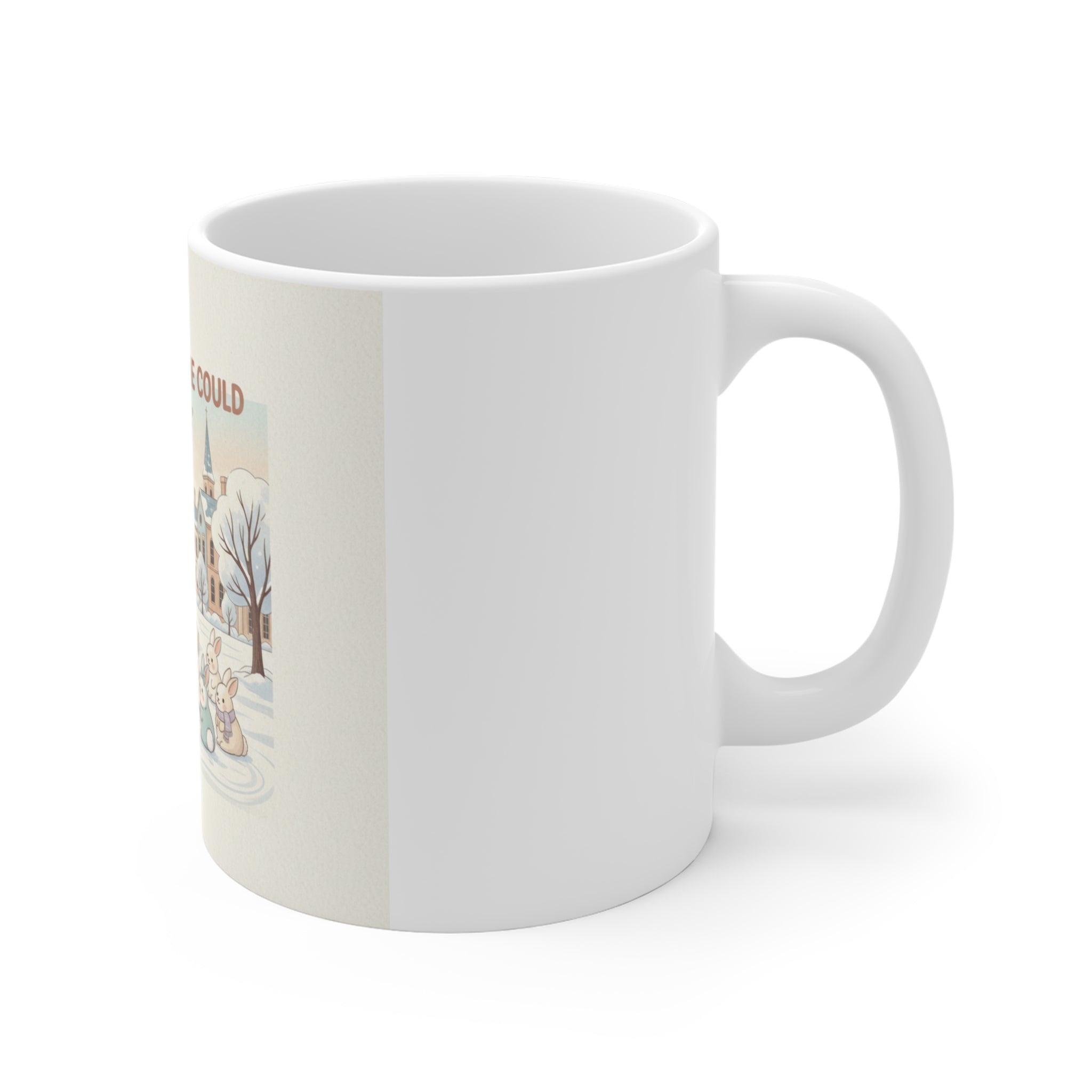 SHE BELIEVED SHE COULD Rabbit Mug 11oz