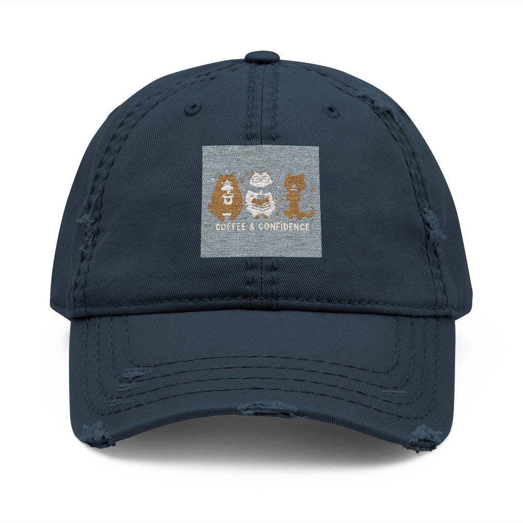 Cat Dad Hat – Coffee & Confidence