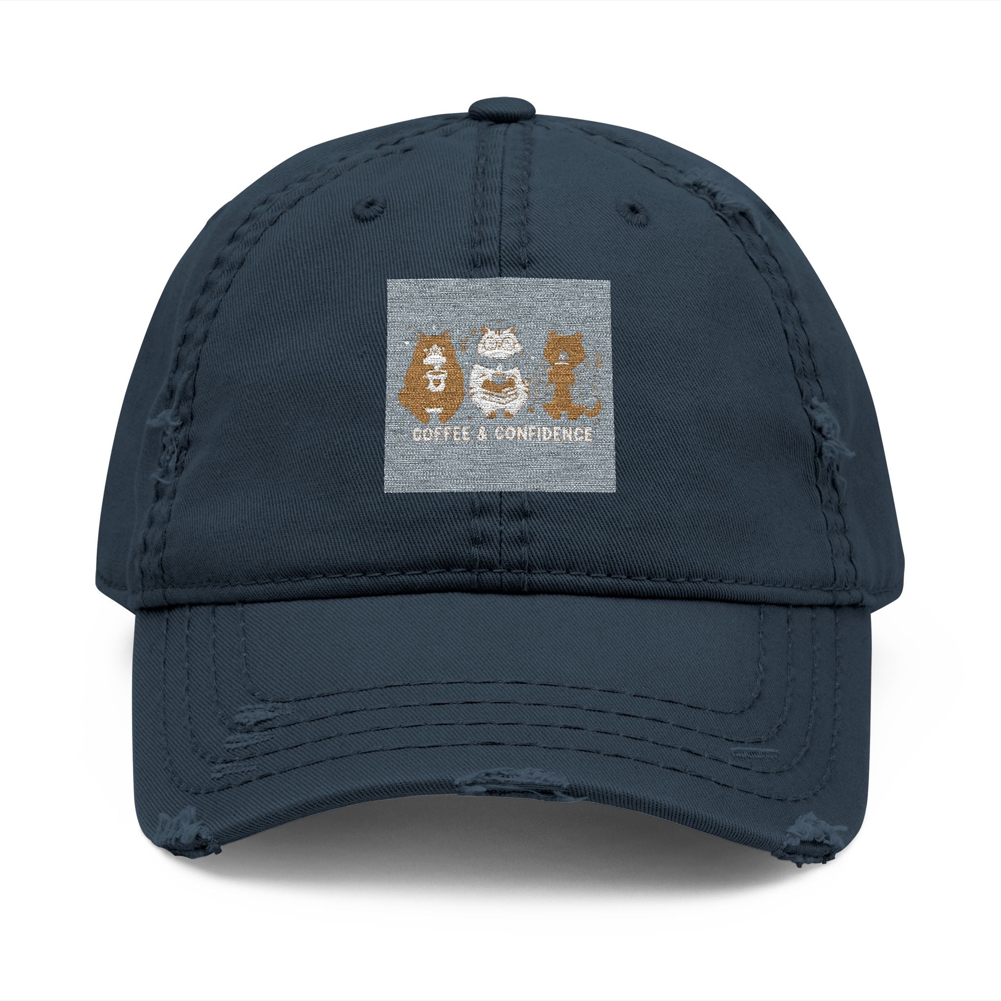 Cat Dad Hat – Coffee & Confidence