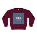 Cats With Glasses Crewneck Sweatshirt – You Are Allowed to Grow Slowly