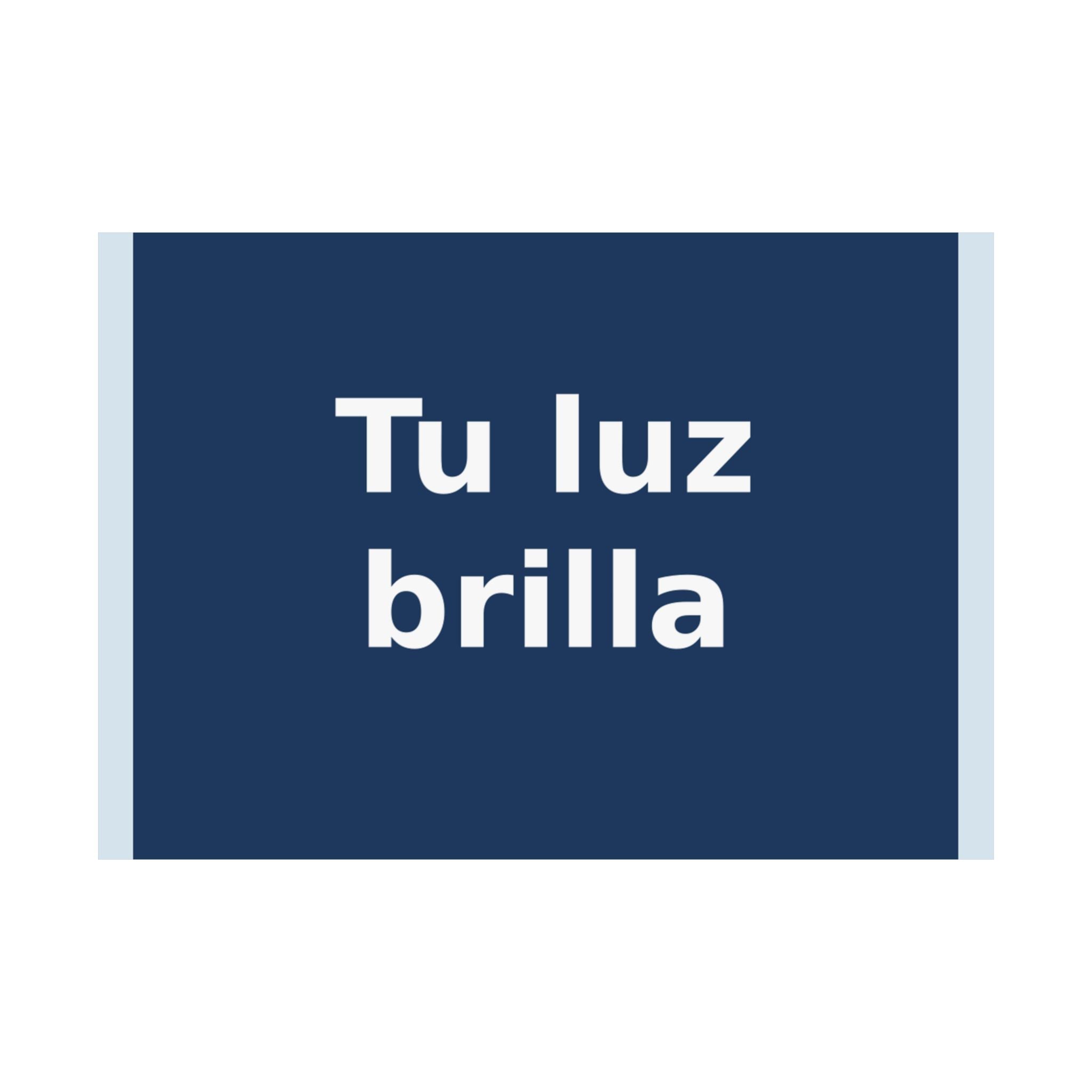 "Tu luz brilla" Black Cat Poster | Trendy Gift for Her | Lifestyle | KayKay Classics