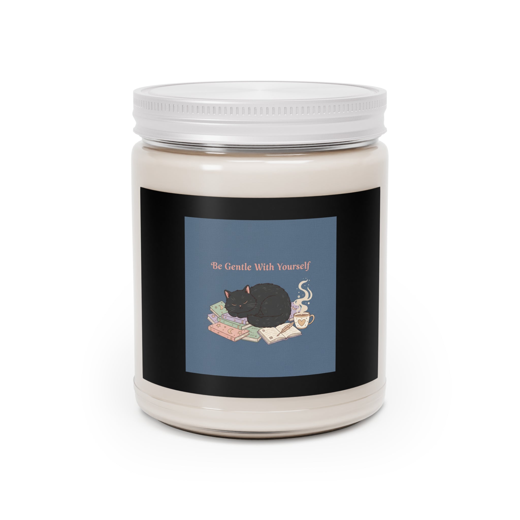Black Cat Scented Candle – Be Gentle With Yourself