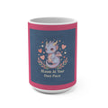 Owl Mug 15oz – Bloom at Your Own Pace