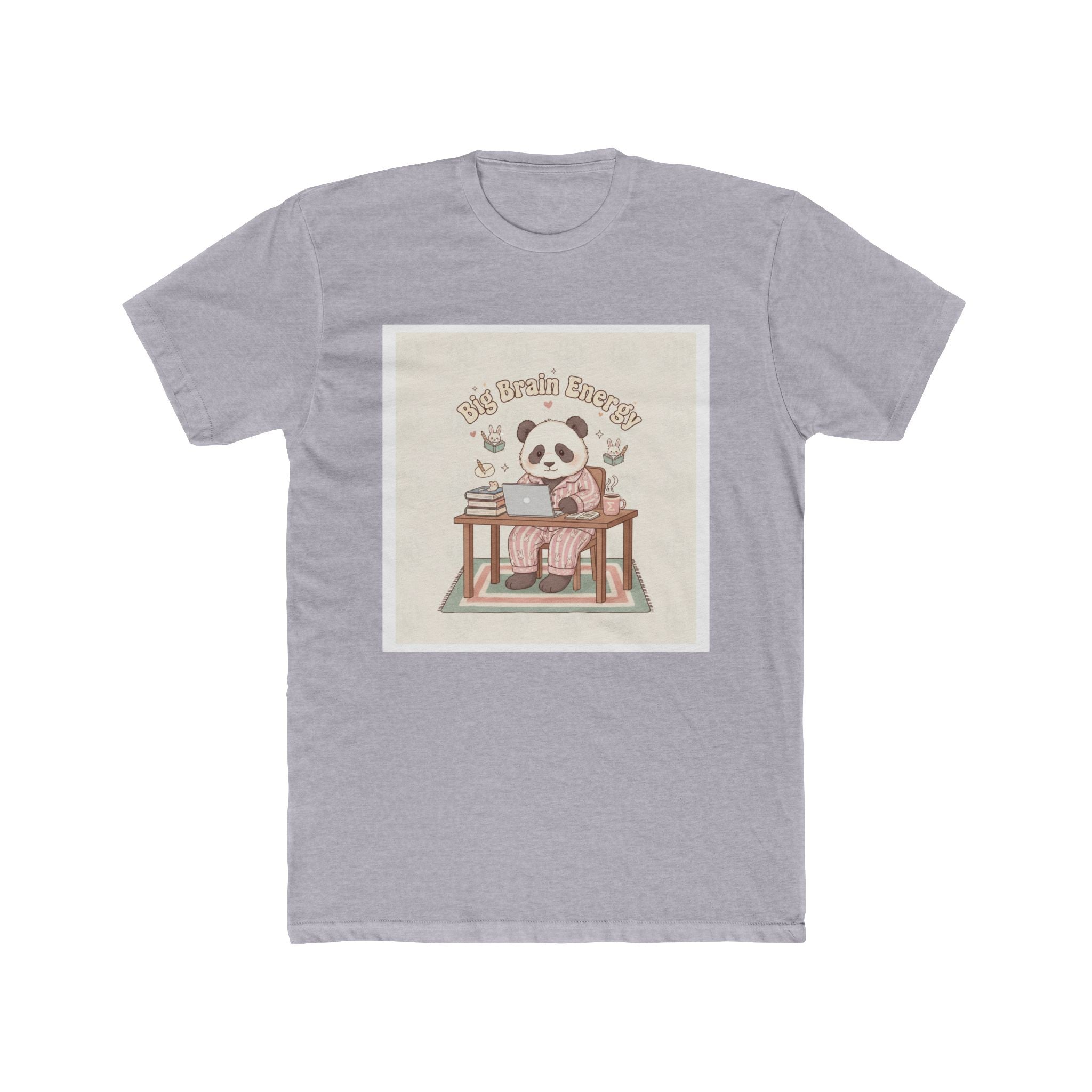 Big Brain Energy Panda Unisex Tee