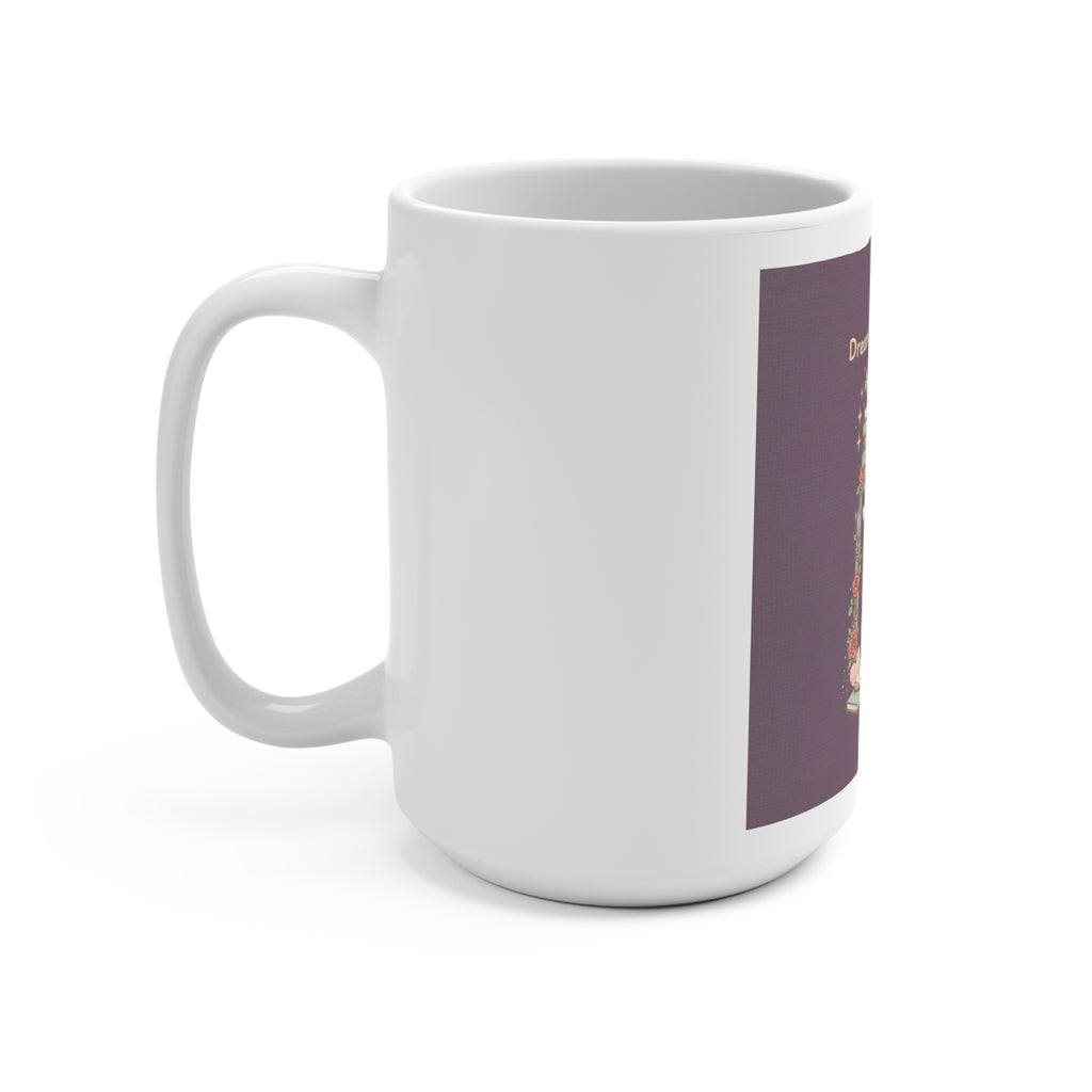 Dream Big, Study Hard Giraffe, bunnies Mug 15oz