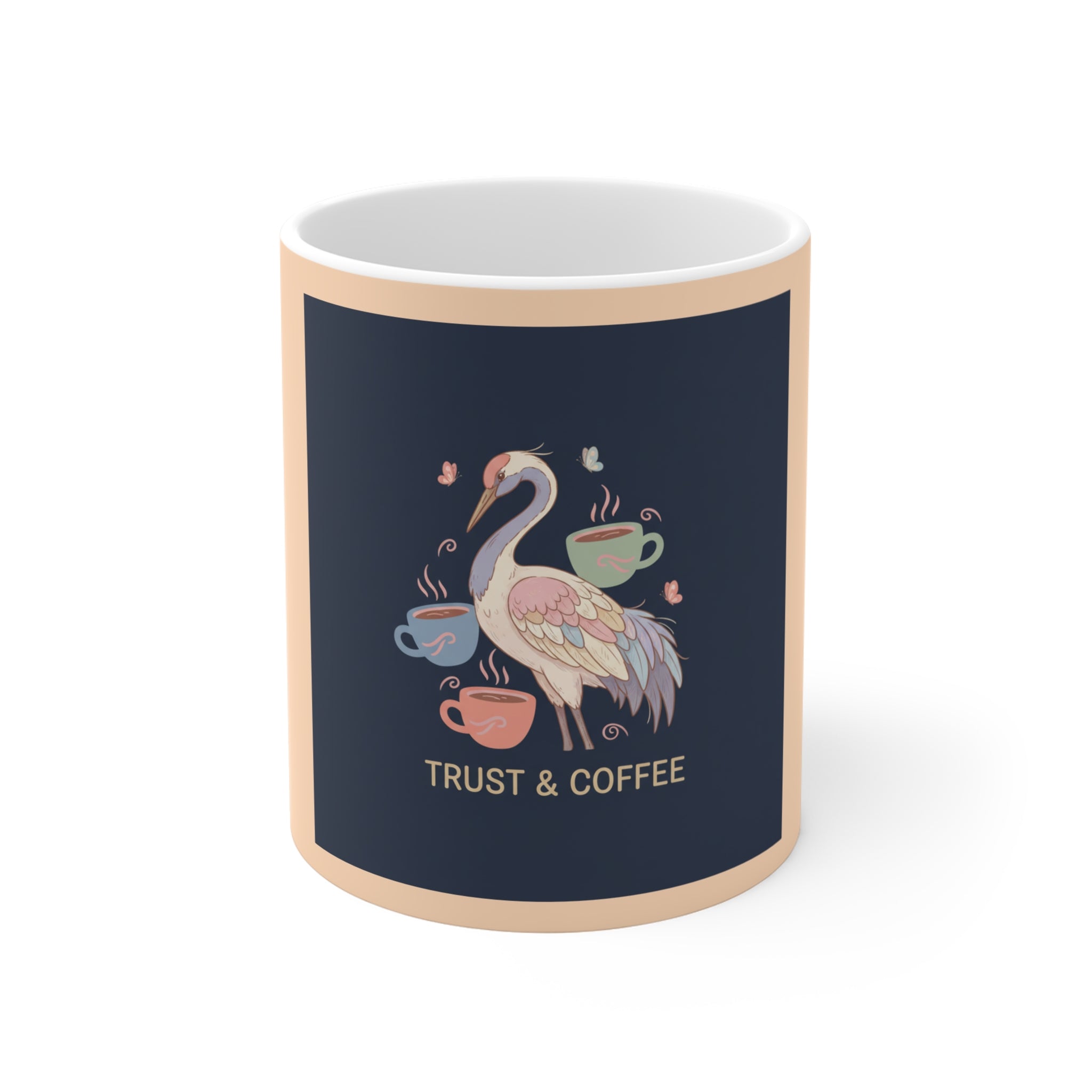 Crane Mug 11oz – Trust & Coffee