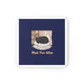 Black Cat Cork Coaster – Most Fun Wins
