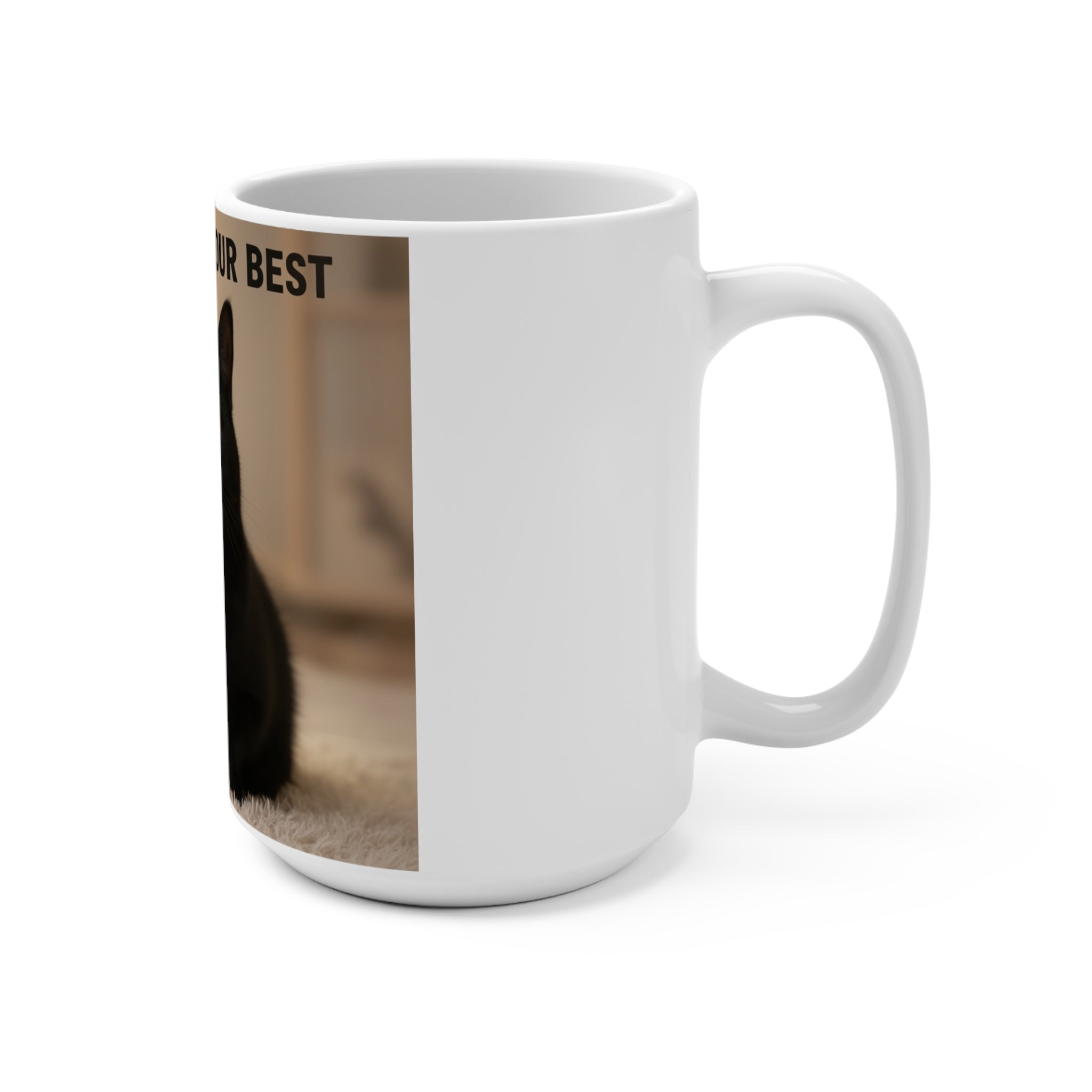 YOU’RE DOING YOUR BEST Cat Mug 15oz