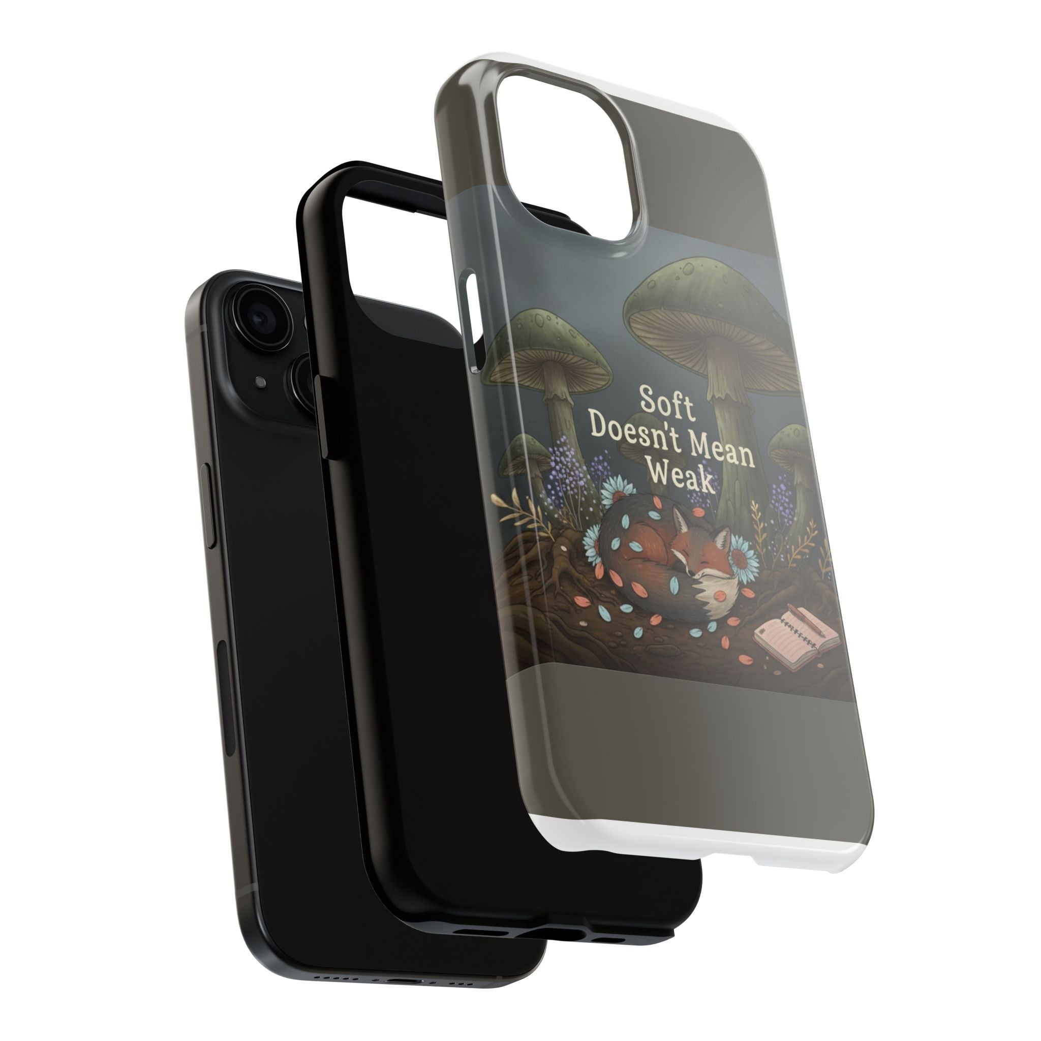 Fox Tough Phone Case – Soft Doesnt Mean Weak