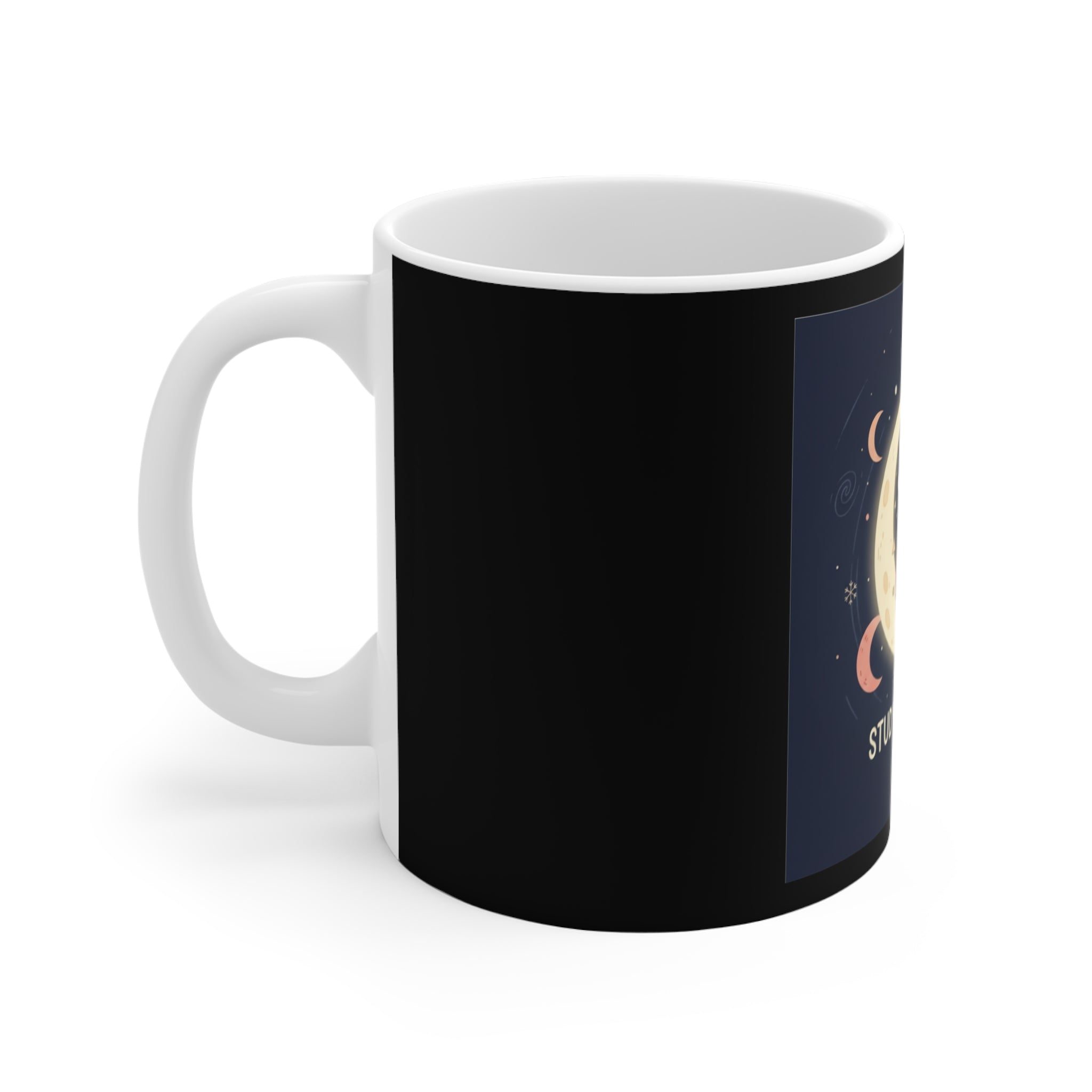 Panda Mug 11oz – Study Buddy Vibes