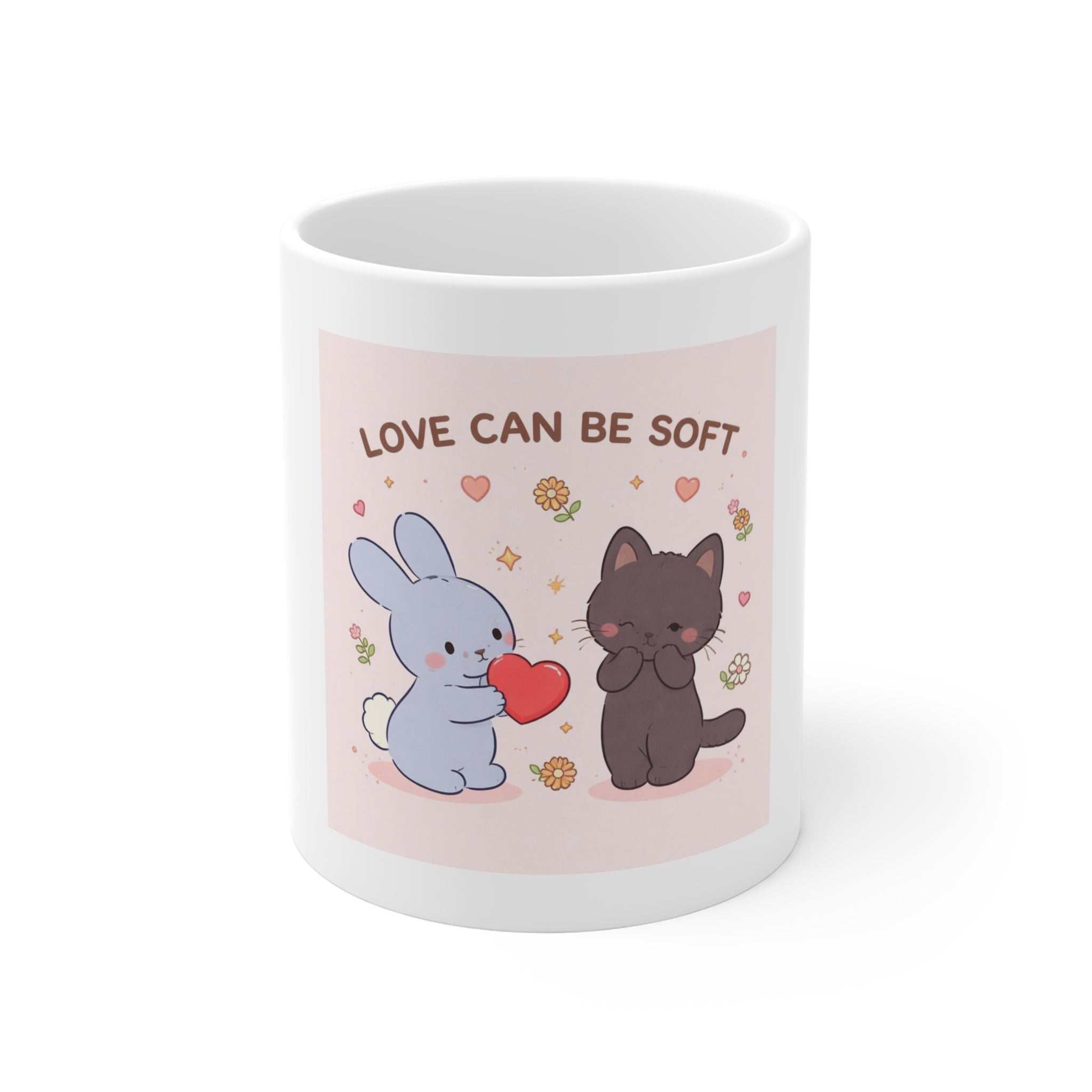 LOVE CAN BE SOFT Mug 11oz