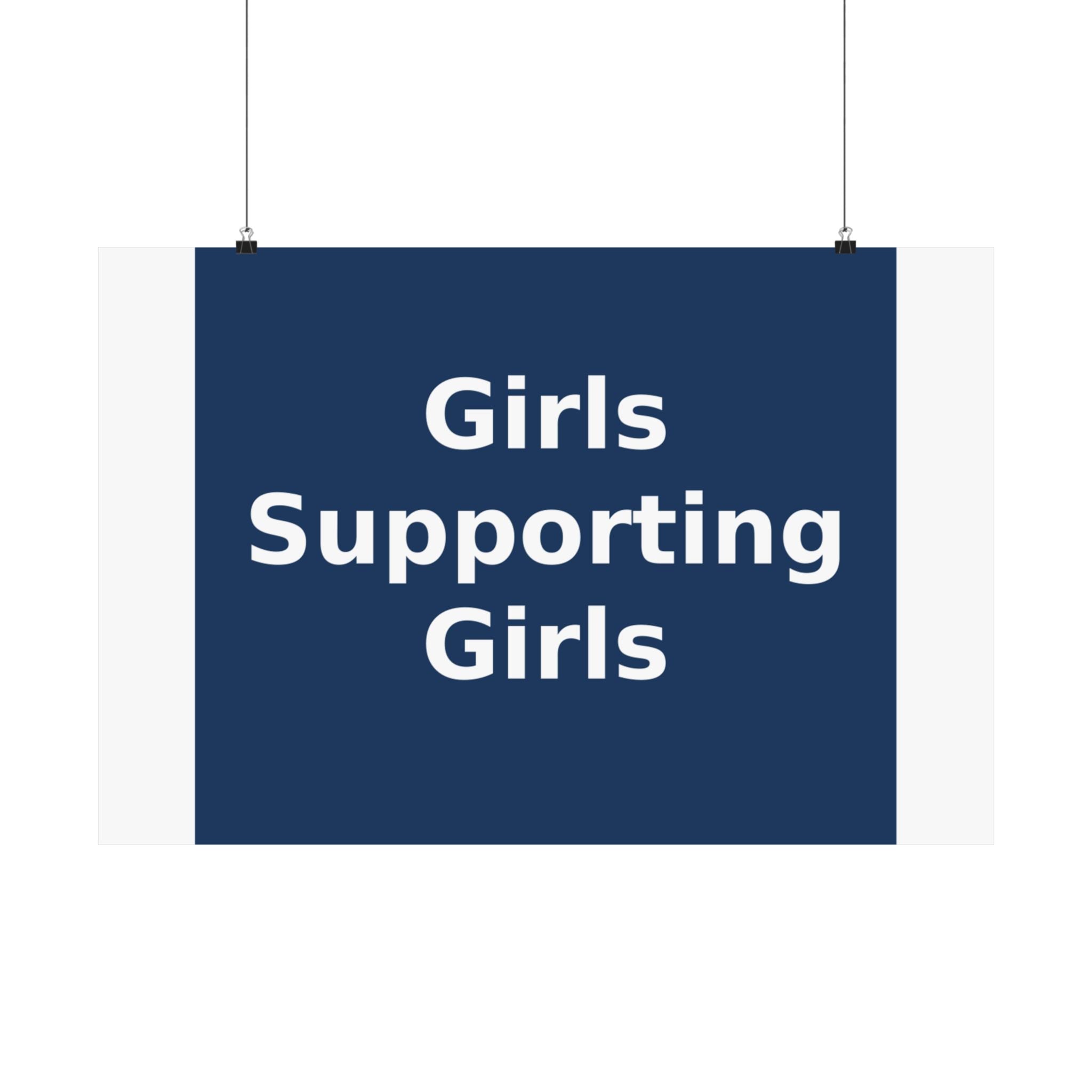 Girls Supporting Girls - KayKay Poster