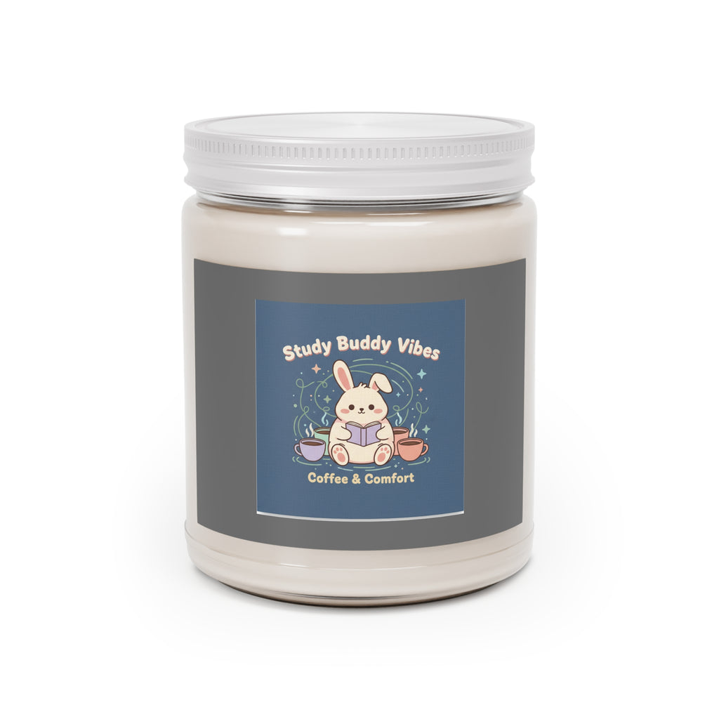 Bunny Scented Candle – Study Buddy Vibes Coffee Comfort