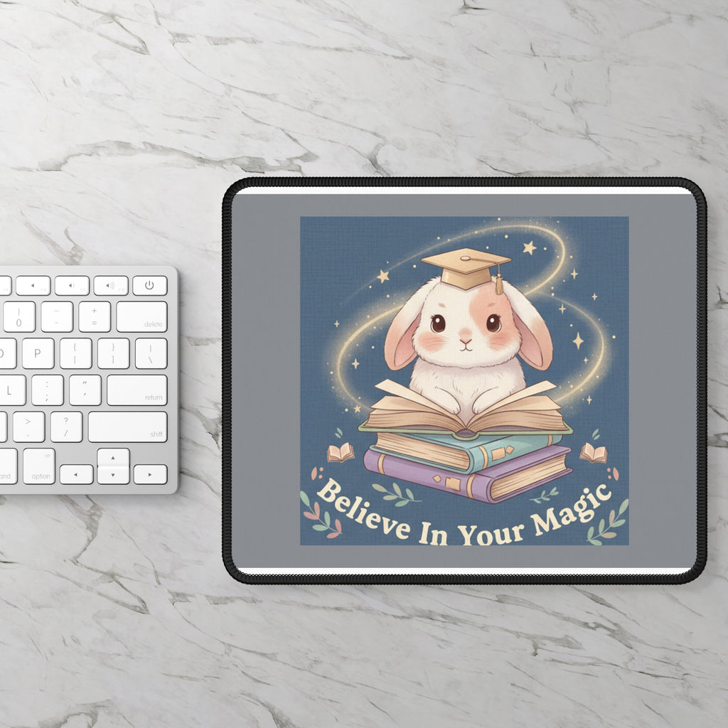 Bunny Mouse Pad – Believe in Your Magic