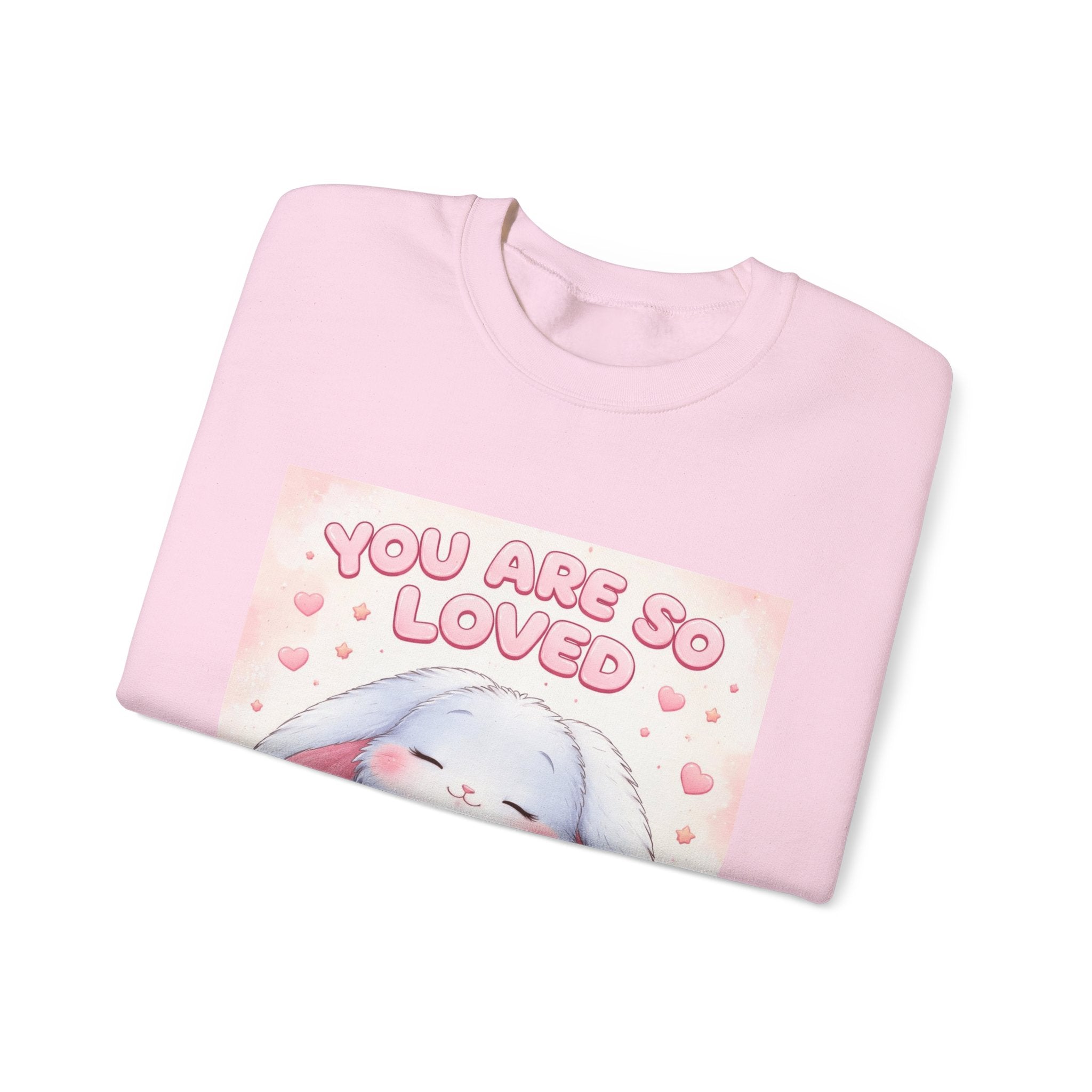 "YOU ARE SO LOVED" Black Cat Crewneck | College Girl Gift | Fashion | KayKay Classics