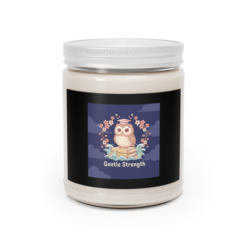 Owl Scented Candle – Gentle Strength