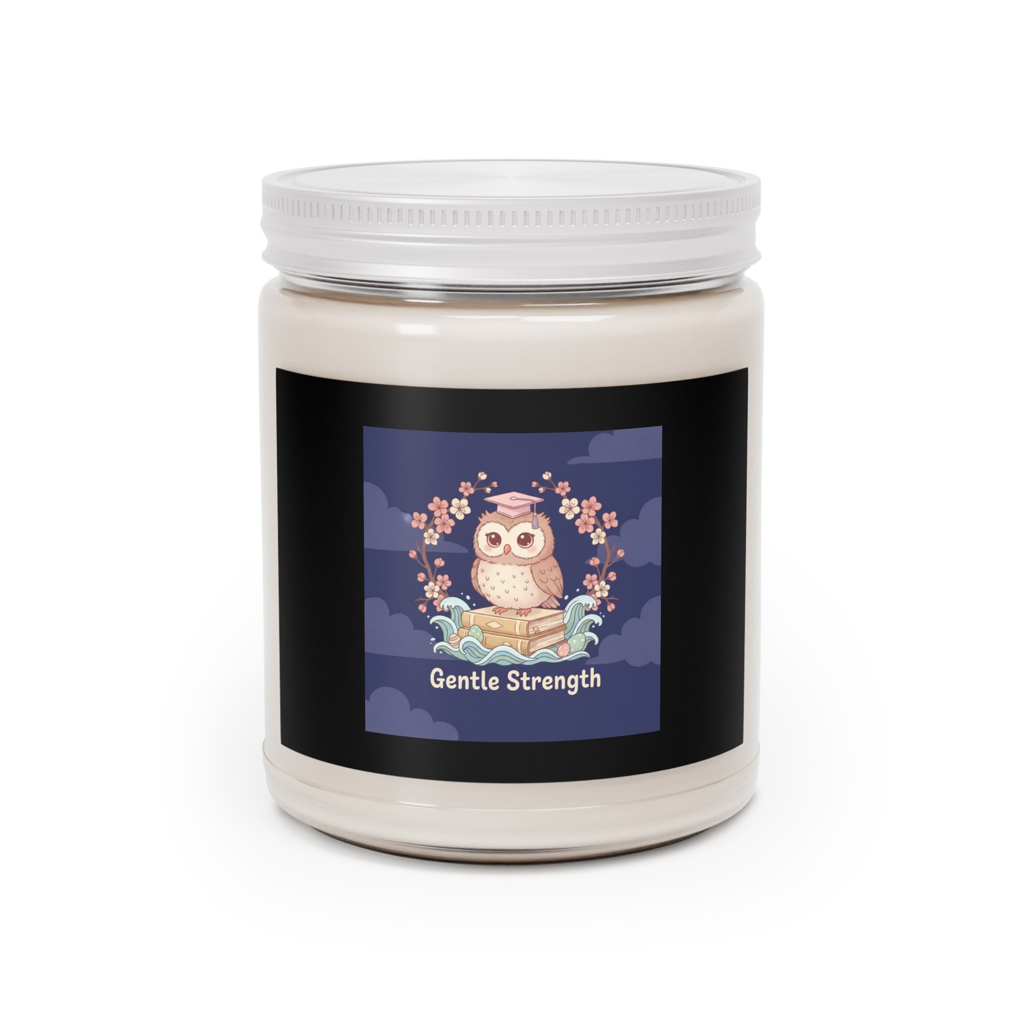Owl Scented Candle – Gentle Strength