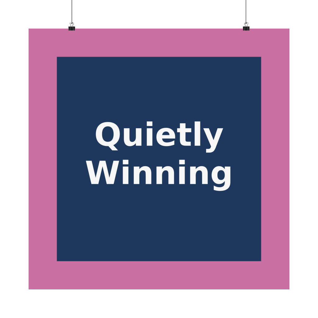 Quietly Winning - KayKay Poster