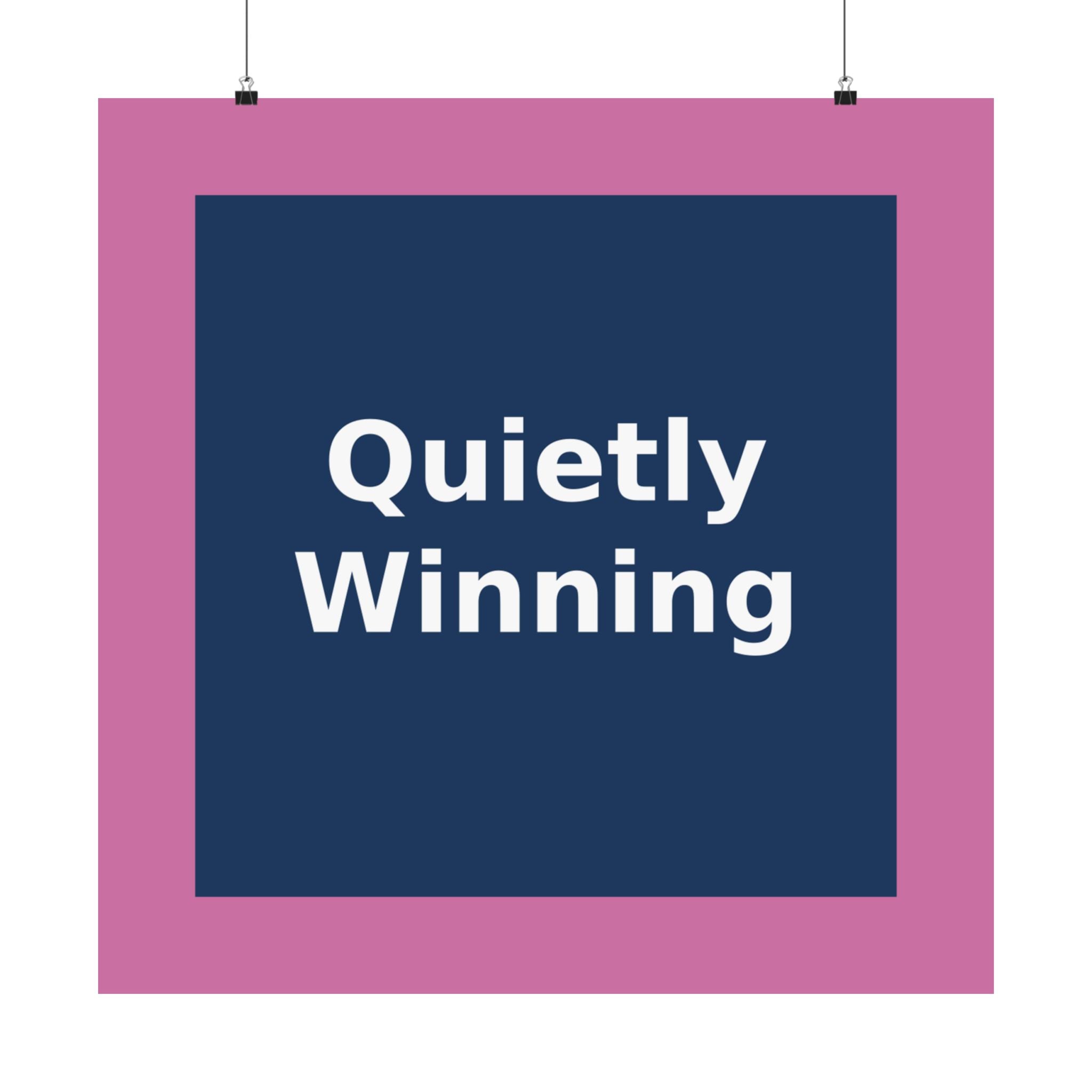 Quietly Winning - KayKay Poster