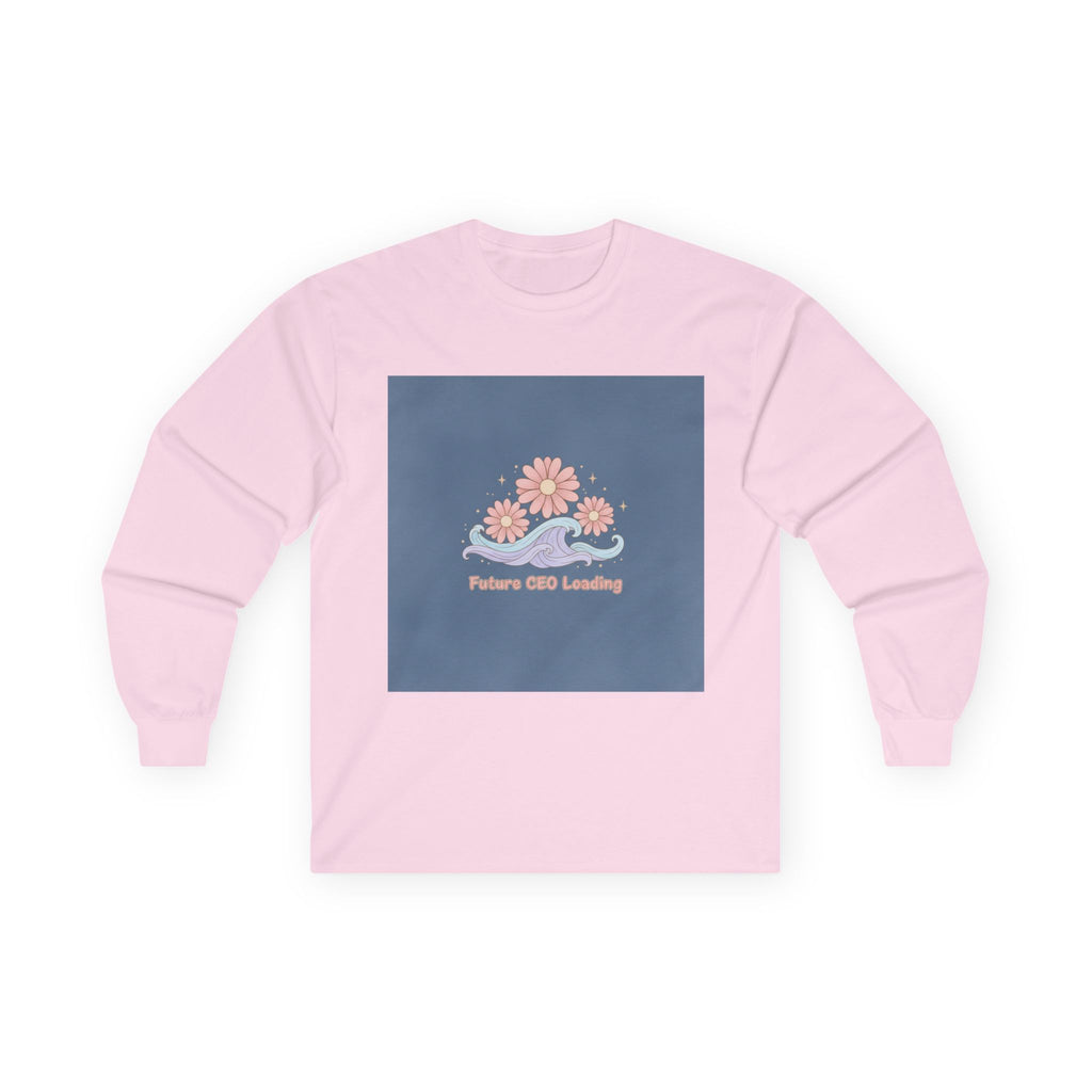 Daisies And Gentle Waves Long Sleeve Tee – Future Ceo Loading