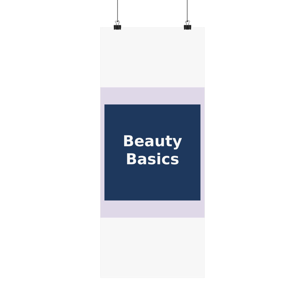 "Beauty Basics" Black Cat Poster | College Girl Gift | Fashion | KayKay Classics
