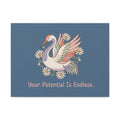 Crane Canvas Print – Your Potential is Endless