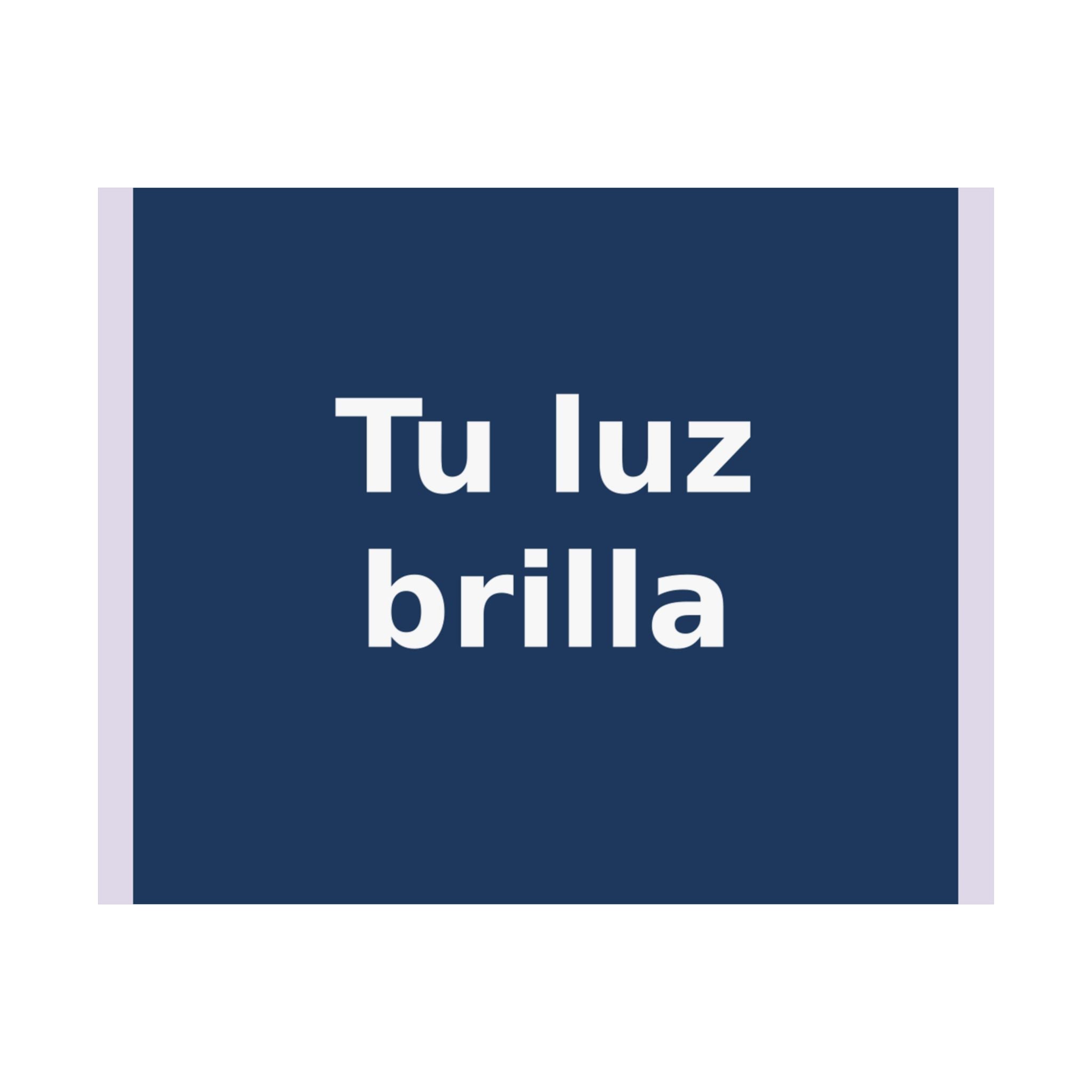 "Tu luz brilla" Black Cat Poster | Trendy Gift for Her | Lifestyle | KayKay Classics