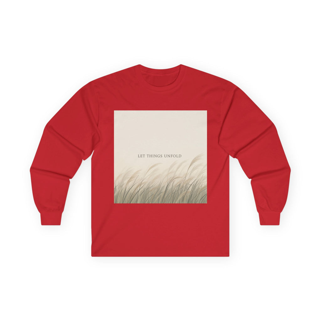 LET THINGS UNFOLD Long Sleeve Tee