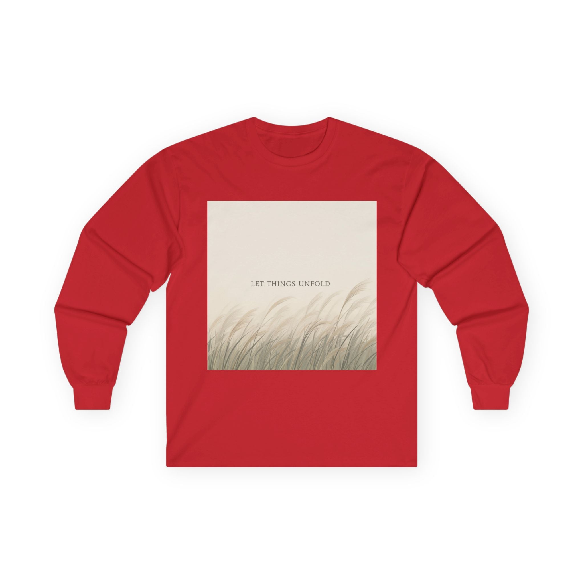 LET THINGS UNFOLD Long Sleeve Tee