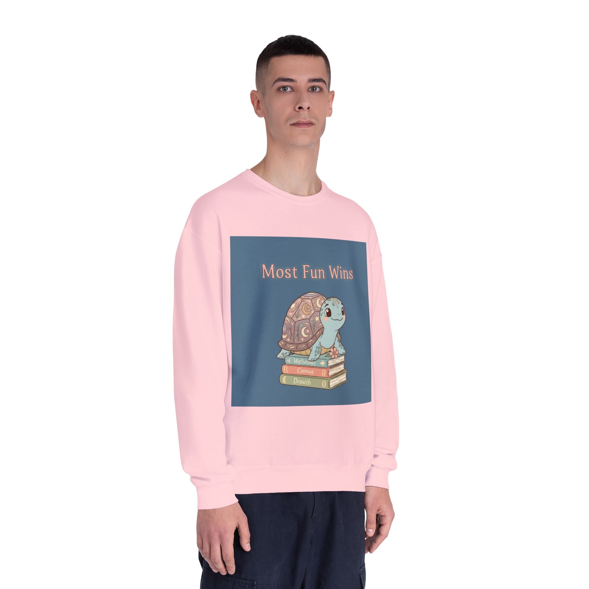 Turtle Crewneck Sweatshirt – Most Fun Wins