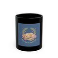 Library Days Are The Best Days Dog Black Mug 11oz