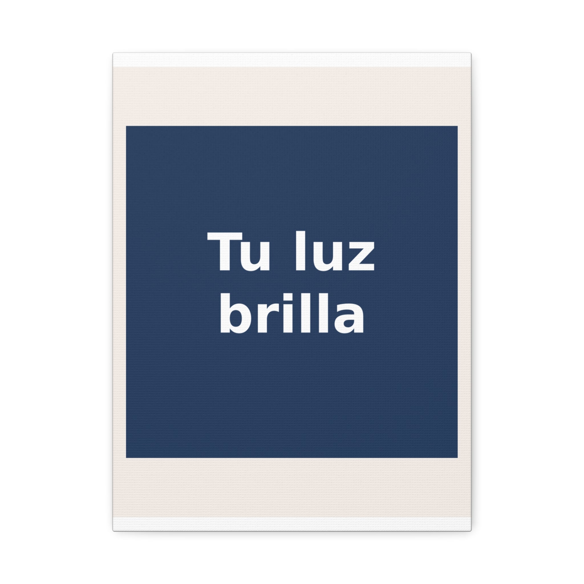 "Tu luz brilla" Black Cat Canvas | College Girl Gift | Fashion | KayKay Classics