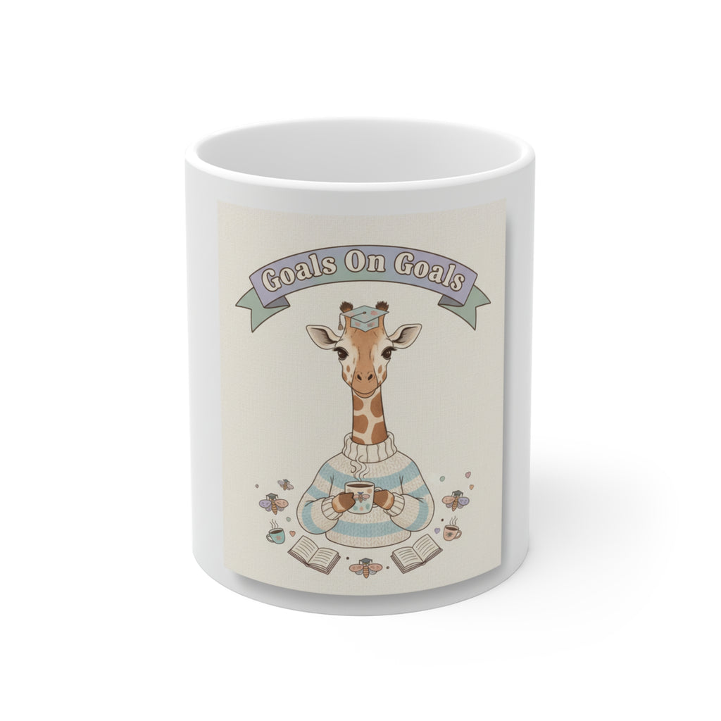 Goals On Goals Giraffe Mug 11oz