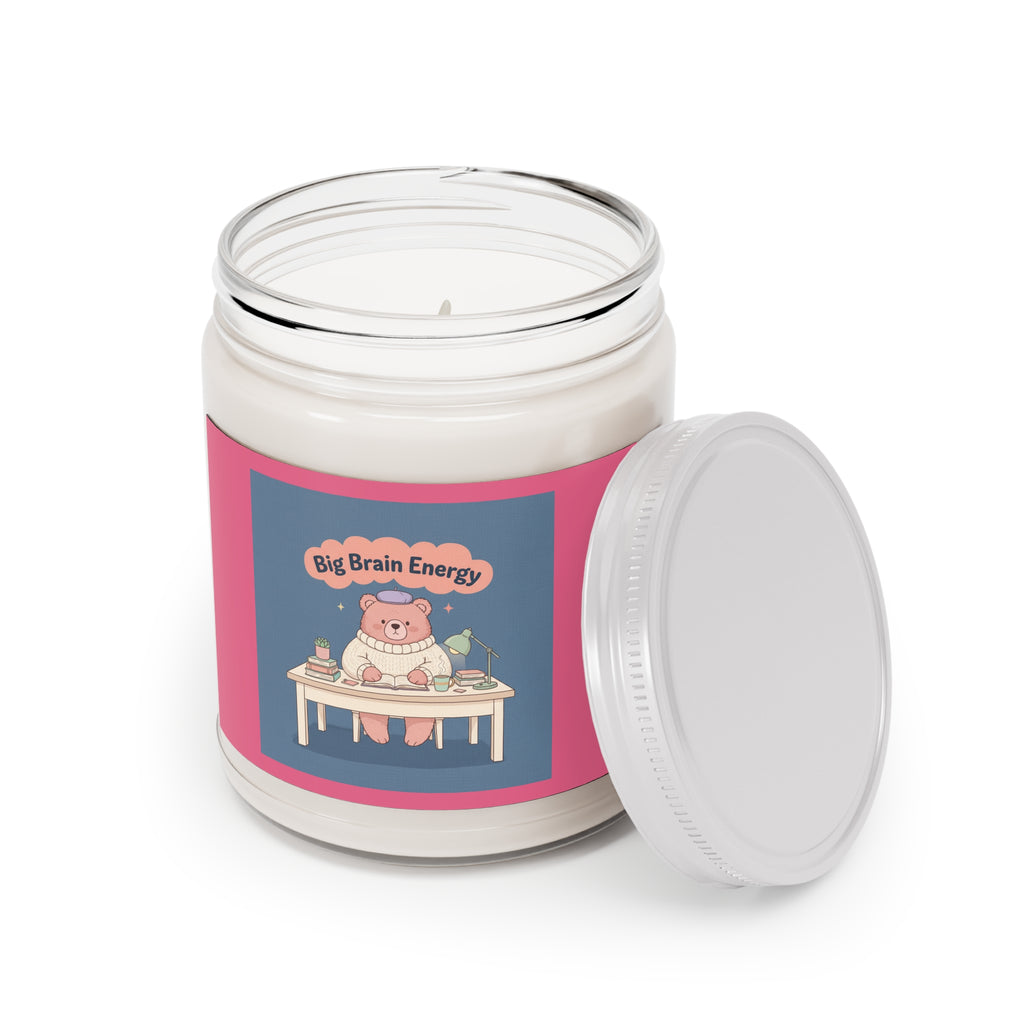 Bear Scented Candle – Big Brain Energy