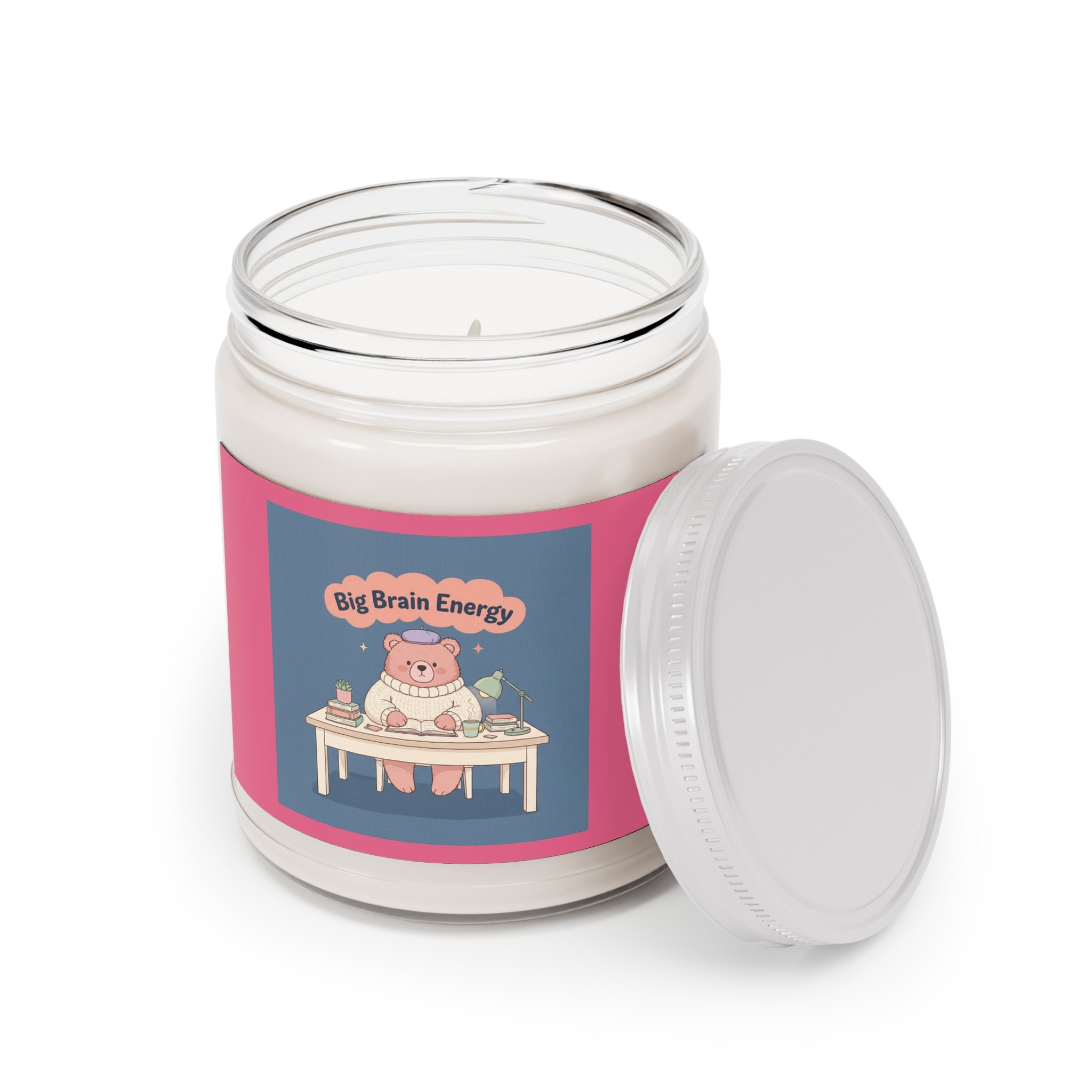 Bear Scented Candle – Big Brain Energy