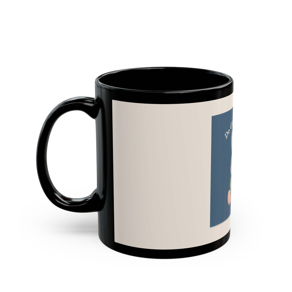 Bunny Black Mug 11oz – Do Good Be Good