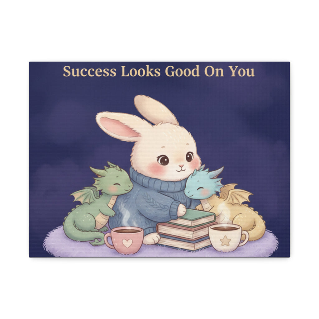 Bunny Canvas Print – Success Looks Good on You