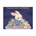 Bunny Canvas Print – Success Looks Good on You