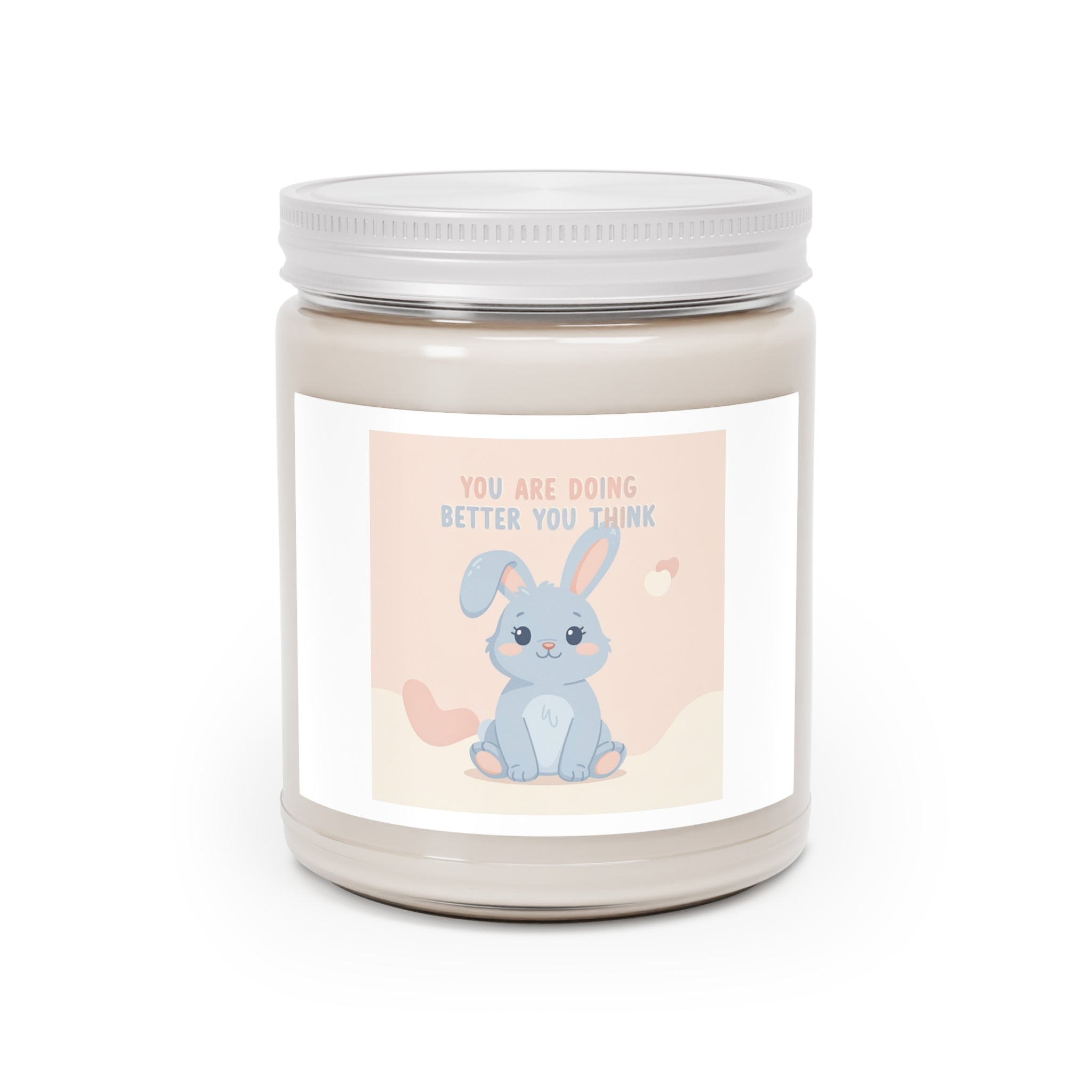 YOU ARE DOING BETTER YOU THINK Rabbit Scented Candle