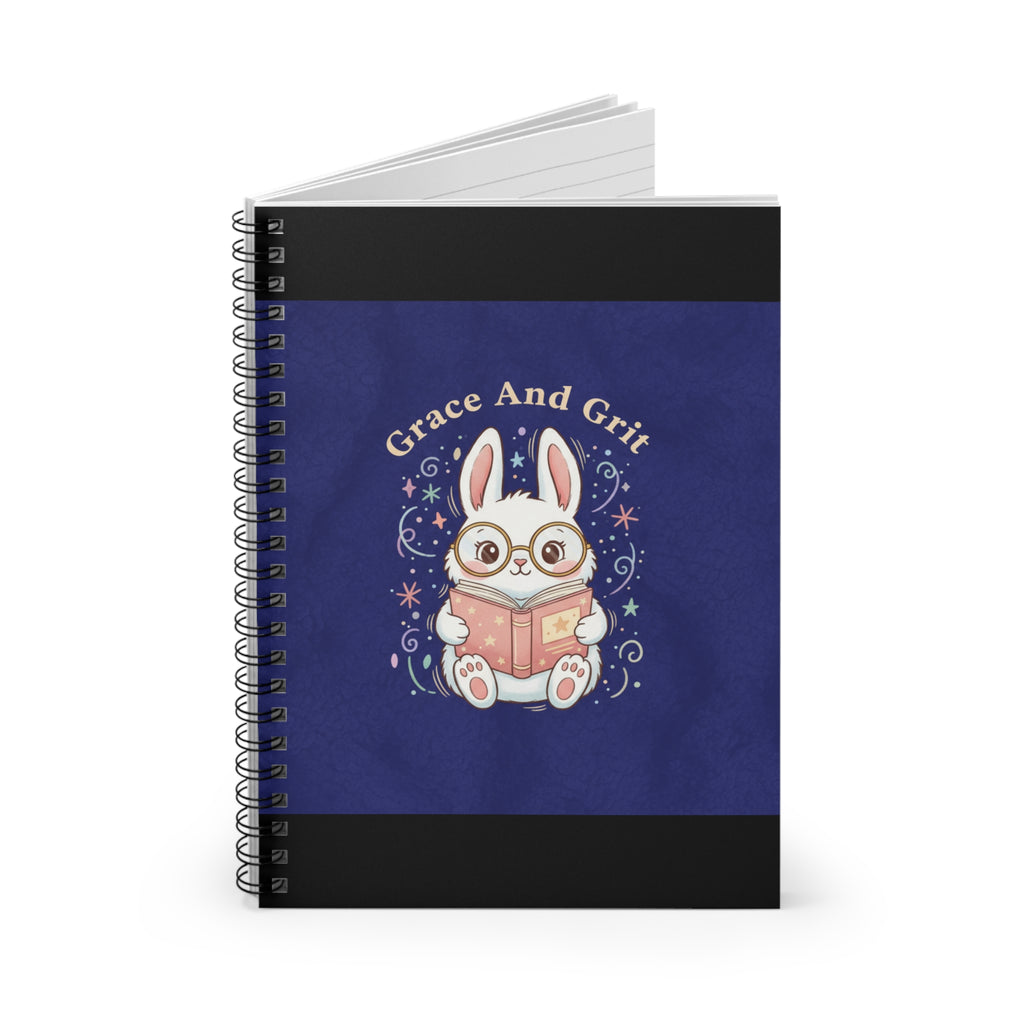 Bunny Spiral Notebook – Grace and Grit