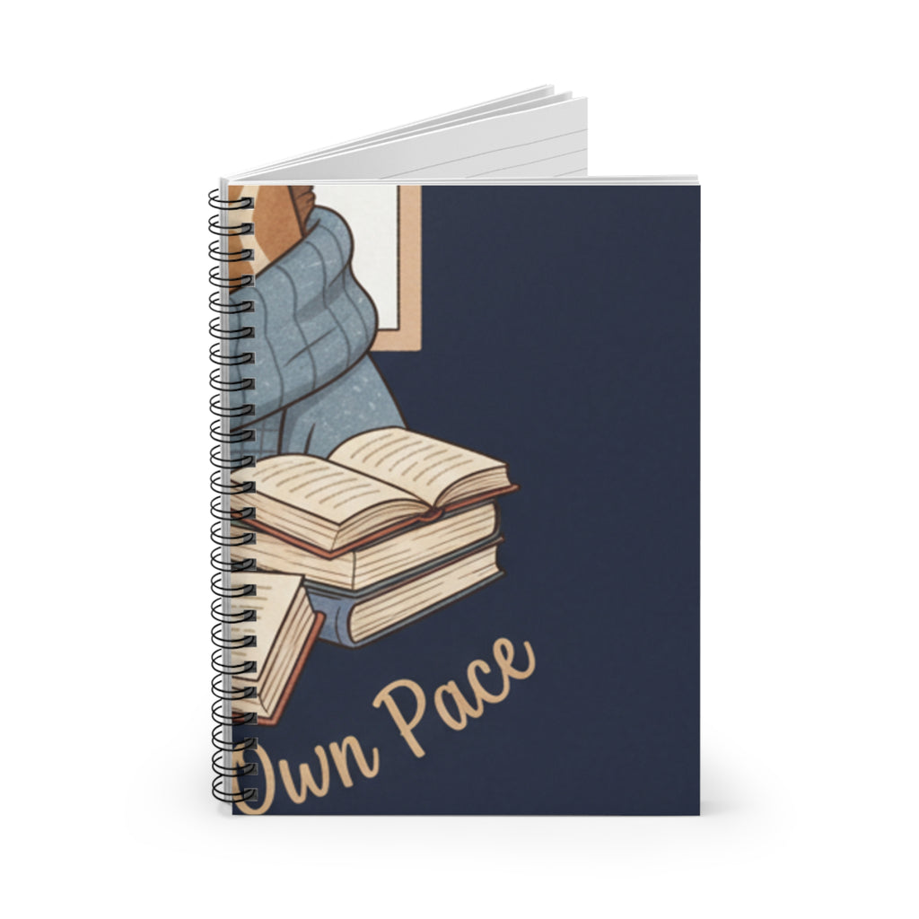 Bloom at Your Own Pace Spiral Notebook