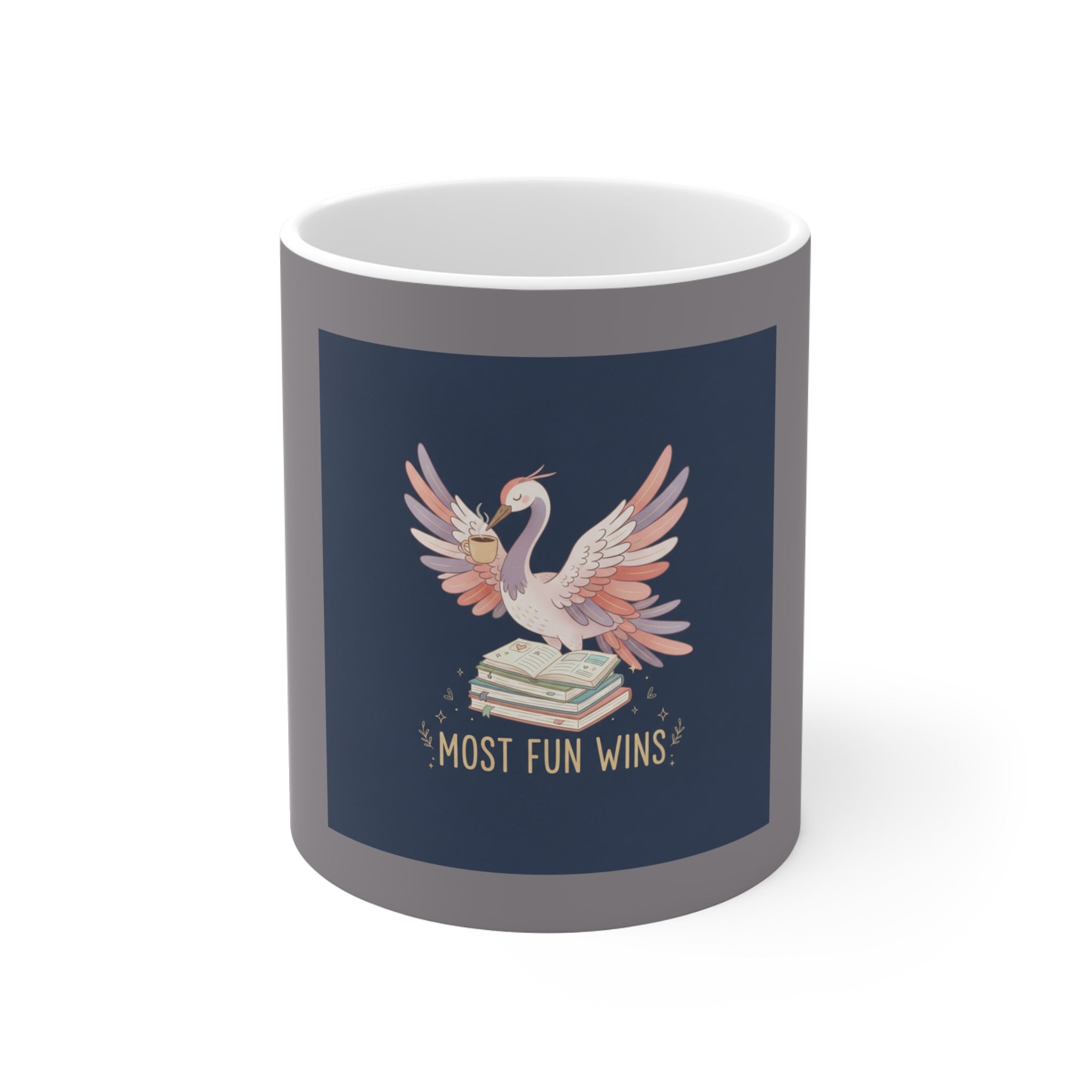 Crane Mug 11oz – Most Fun Wins