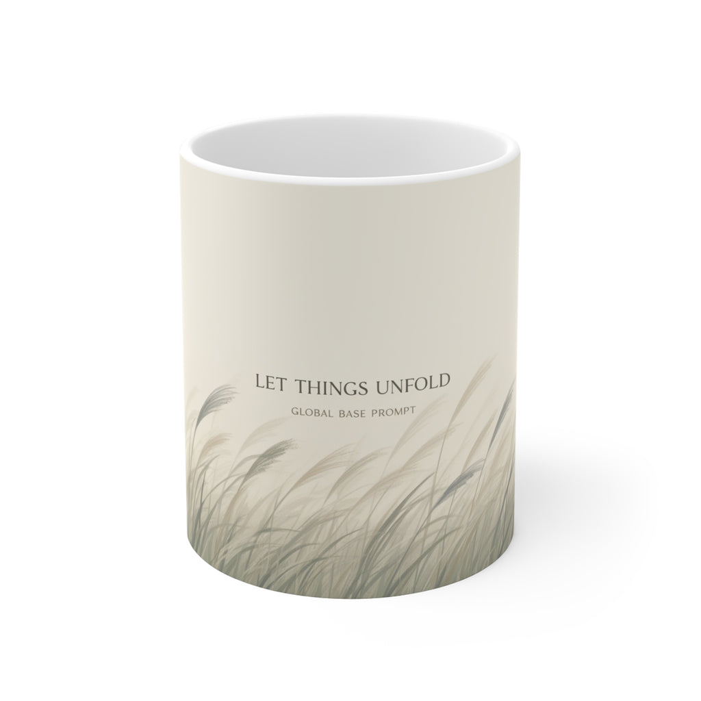 LET THINGS UNFOLD Mug 11oz