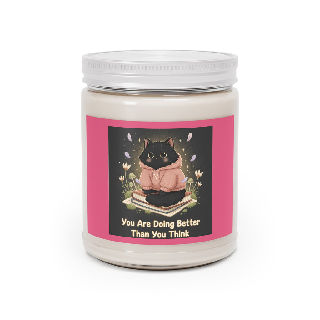 Black Cat Scented Candle – You Are Doing Better Than You Think