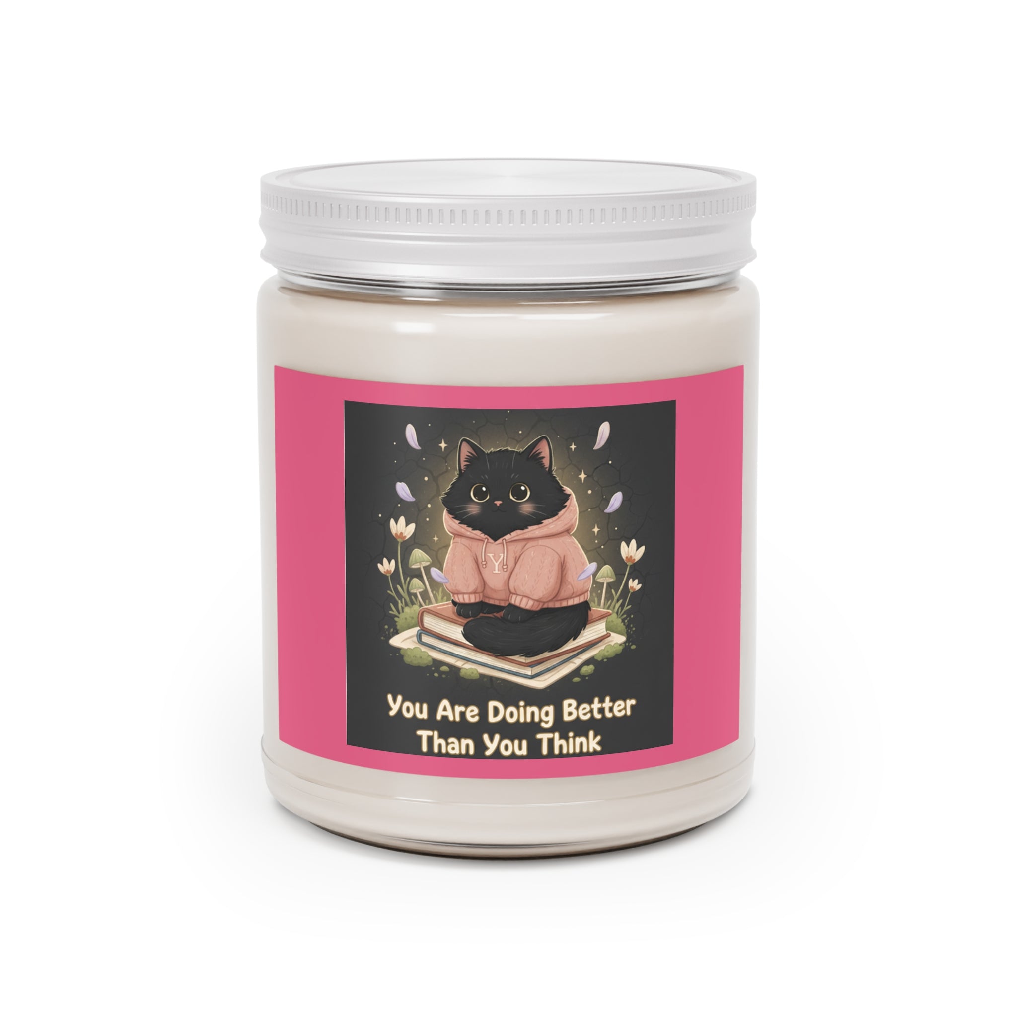 Black Cat Scented Candle – You Are Doing Better Than You Think