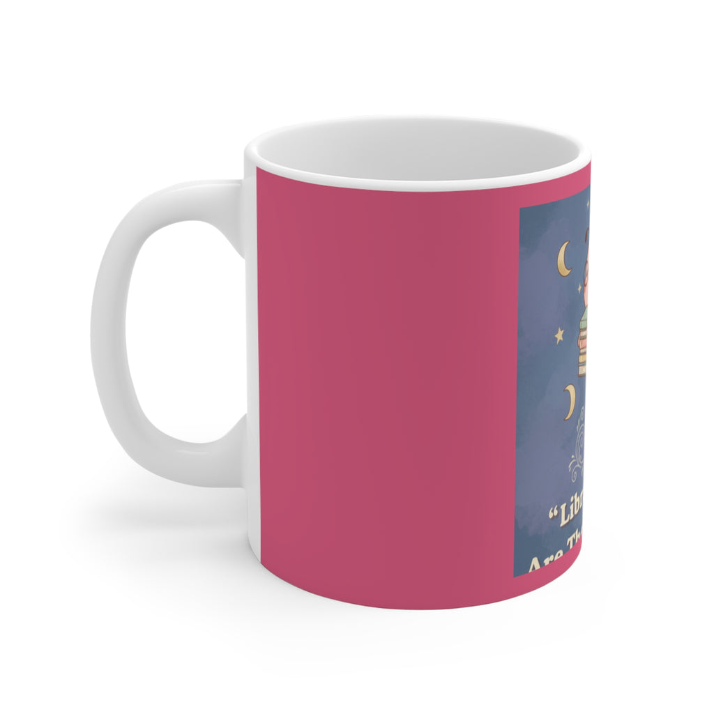 Bee Mug 11oz – Library Days Are the Best Days