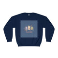 Cats With Glasses Crewneck Sweatshirt – You Are Allowed to Grow Slowly