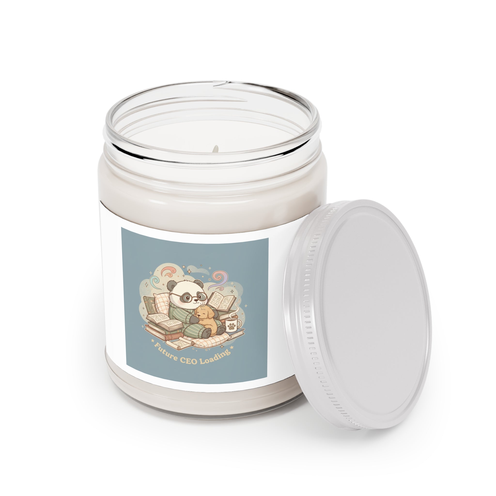 Future CEO Loading Panda, dog Scented Candle